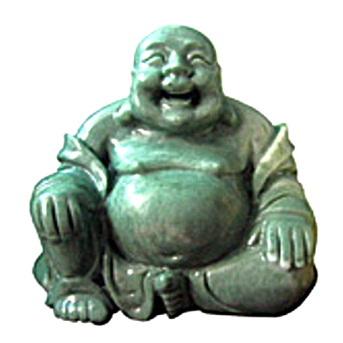 Laughing Buddha (6 Inch) - Lushan Jade