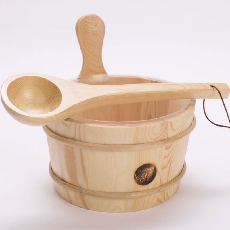 LeisureCraft Bucket and Ladle