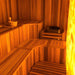 SaunaCore Custom Sauna Interior Isometric Salt Wall
