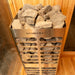 Homecraft Revive Sauna Heater with Rocks front view