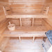 LeisureCraft Granby Sauna interior (back)