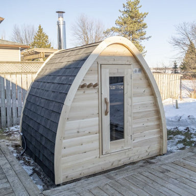 LeisureCraft MiniPOD Sauna Isometric