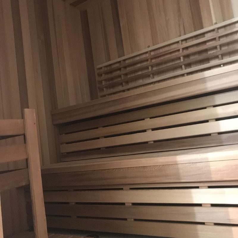 SaunaCore Vu Classic Sauna Interior